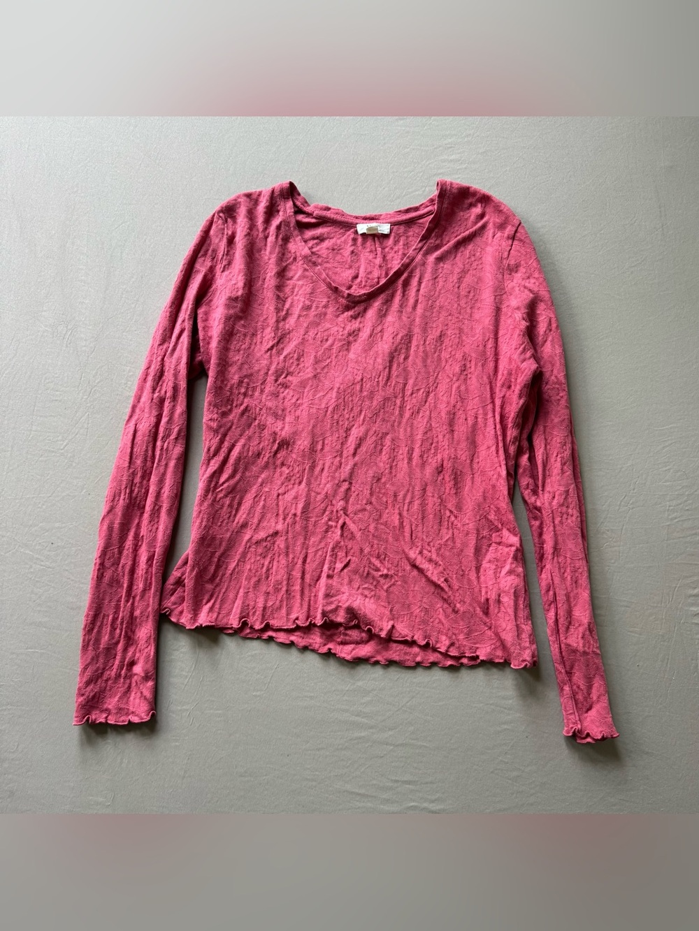 NIC+ZOE Textured Floral V-Neck Top